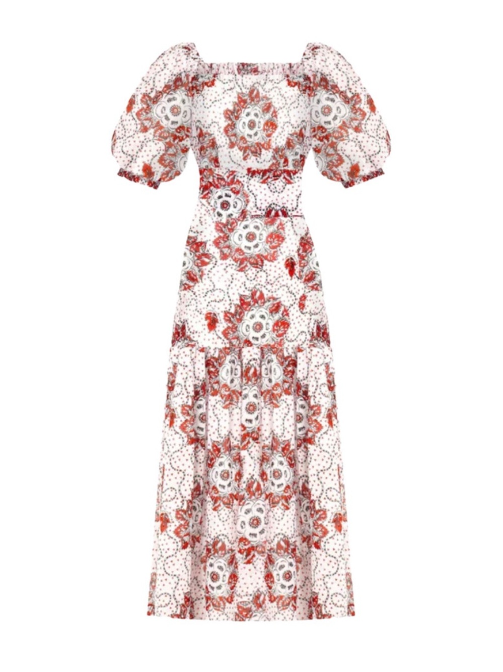 The Vampire’s Wife NWT the guardian wild meadow rose cotton dress summer size 6